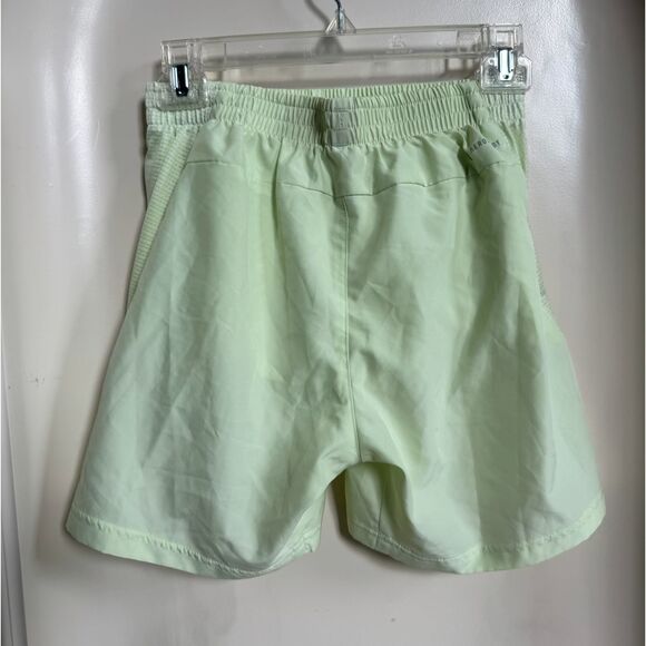 Adidas Own the Run 5" Short Lime Green Men's Small - Picture 2 of 3